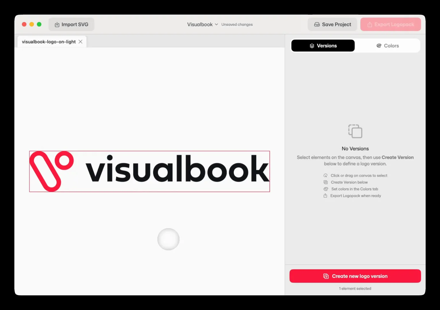 Logo vložené z SVG.